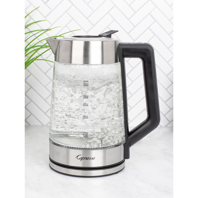 Capresso H20 Glass Select Tea Kettle Wayfair
